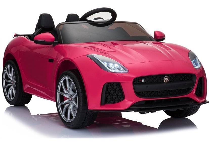 Jaguar F-Type sähköauto lapsille, vaaleanpunainen hinta ja tiedot | Lasten sähköautot | hobbyhall.fi