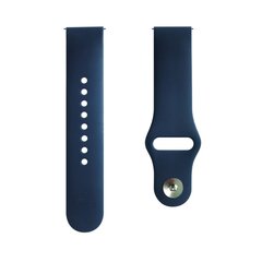 Evelatus Universal 20mm Silicone Loop Blue kellohihna hinta ja tiedot | Älykellojen ja aktiivisuusrannekkeiden lisätarvikkeet | hobbyhall.fi