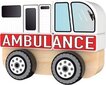 Auto Puiset Ambulanssi hinta ja tiedot | Vauvan lelut | hobbyhall.fi