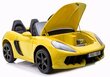 Kaksoissähköauto lapsille YSA021A, keltainen hinta ja tiedot | Lasten sähköautot | hobbyhall.fi