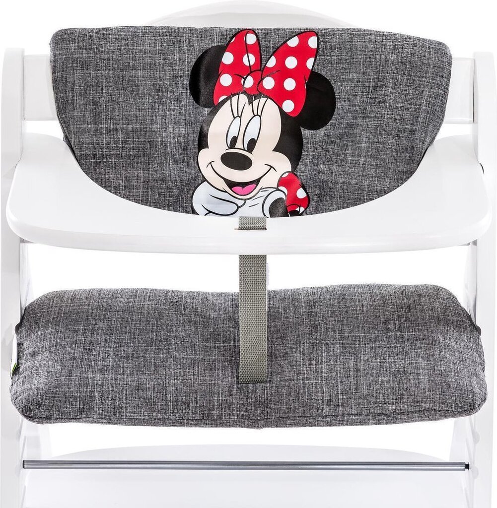 Syöttötuolin istuinpehmuste Hauck Alpha Deluxe Minnie, harmaa hinta ja tiedot | Syöttötuolit | hobbyhall.fi