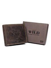 Miesten ruskea nahkalompakko hinta ja tiedot | Always Wild Muoti | hobbyhall.fi