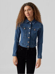 Naisten farkkutakki VMLUNA 10279492 Medium Blue Denim hinta ja tiedot | Naisten jakut | hobbyhall.fi