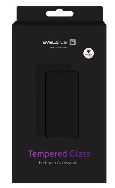 Evelatus Apple iPhone 14 Plus / 13 Pro Max 6.7 Corning Gorilla Glass Anti-Static 3D Full Cover 3X Strong hinta ja tiedot | Näytönsuojakalvot ja -lasit | hobbyhall.fi