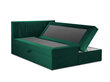 Sänky Mazzini Beds Afra 200x200 cm, vihreä hinta ja tiedot | Sängyt | hobbyhall.fi