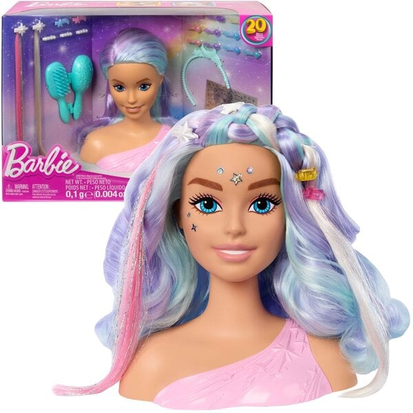 Set kampauspää Barbie 20 osaa