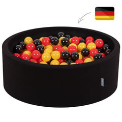 KiddyMoon pallomeri 90X30cm/200 palloa ∅ 7Cm Saksa: musta/punainen/keltainen hinta ja tiedot | Vauvan lelut | hobbyhall.fi