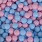 KiddyMoon pallomeri 90X30cm/200 palloa ∅ 7Cm Bubblegum: Powder Pink/Baby Blue hinta ja tiedot | Vauvan lelut | hobbyhall.fi