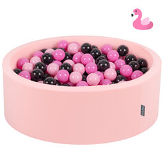 KiddyMoon pallomeri 90X30cm/300 palloa ∅ 7Cm Flamingo: vaaleanpunainen/vaaleanpunainen/musta hinta ja tiedot | Vauvan lelut | hobbyhall.fi