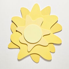 KiddyMoon Vauvojen Seinäkoriste Montessori Fun, aurinko, keltainen hinta ja tiedot | Sisustustuotteet | hobbyhall.fi