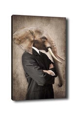 Sisustustaulu Mies, jolla on norsun pää hinta ja tiedot | Taulut | hobbyhall.fi