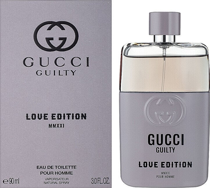 Hajuvesi Guilty Love Edition MMXXI Pour Homme EDT miehille, 50 ml hinta ja tiedot | Miesten hajuvedet | hobbyhall.fi