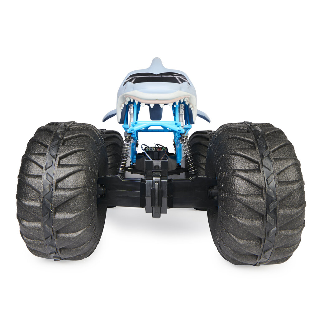 Kauko-ohjattava auto Mega Megalodon Monster Jam -maastoauto, 6064929 hinta ja tiedot | Poikien lelut | hobbyhall.fi