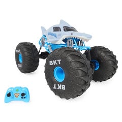 Kauko-ohjattava auto Mega Megalodon Monster Jam -maastoauto, 6064929 hinta ja tiedot | Poikien lelut | hobbyhall.fi