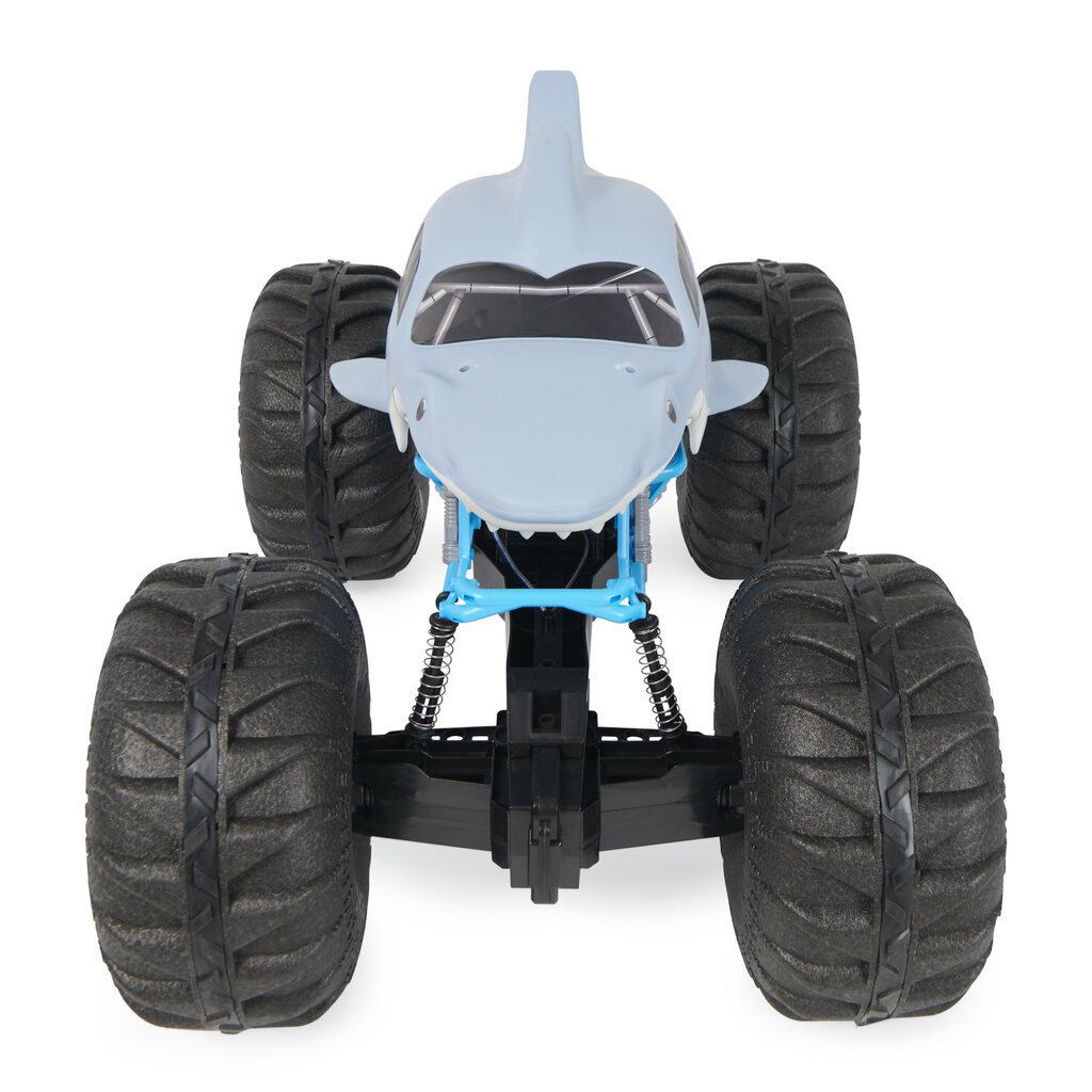 Kauko-ohjattava auto Mega Megalodon Monster Jam -maastoauto, 6064929 hinta ja tiedot | Poikien lelut | hobbyhall.fi