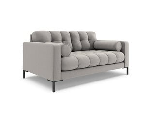 Cosmopolitan Design Bali 2S sohva, vaaleanharmaa/musta hinta ja tiedot | Sohvat ja vuodesohvat | hobbyhall.fi