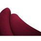 Kolmen istuttava kulmasohva Alice, vasemmanpuolinen, 210x104x79 cm, punainen hinta ja tiedot | Sohvat ja vuodesohvat | hobbyhall.fi