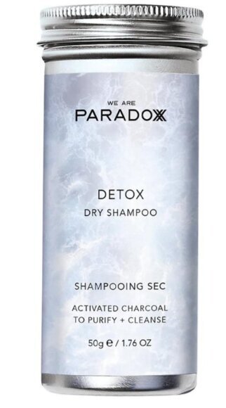 Hiusten kuivashampoo We are Paradoxx, Detox, aktiivihiili, hiusten kuivashampoo, virkistävä, 50 g hinta ja tiedot | Shampoot | hobbyhall.fi