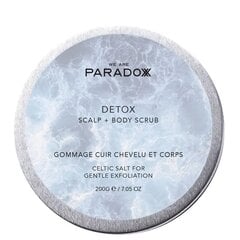 Vartalon ja päänahan kuorinta Olemme Paradoxx Detox Celtic Salt, 200 g hinta ja tiedot | Vartalokuorinnat | hobbyhall.fi