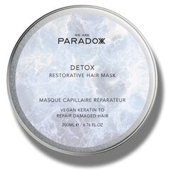 Hiusnaamio We are Paradoxx Detox Vegan Keratin Restorative, 200 ml hinta ja tiedot | We are Paradoxx Hajuvedet ja kosmetiikka | hobbyhall.fi