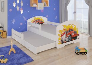 Adrk Furniture Pepe II, valkoisen värinen lastensänky hinta ja tiedot | Lastensängyt | hobbyhall.fi