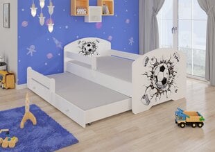 Adrk Furniture Pepe II, valkoisen värinen lastensänky hinta ja tiedot | Lastensängyt | hobbyhall.fi