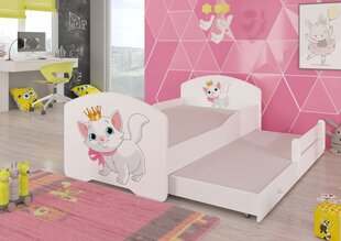 Adrk Furniture Pepe II, valkoisen värinen lastensänky hinta ja tiedot | Lastensängyt | hobbyhall.fi