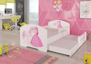 Adrk Furniture Pepe II, valkoisen värinen lastensänky hinta ja tiedot | Lastensängyt | hobbyhall.fi