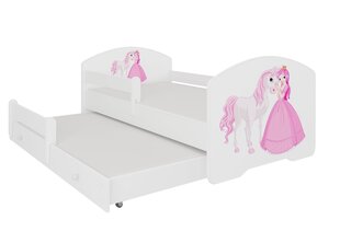 Adrk Furniture Pepe II, valkoisen värinen lastensänky hinta ja tiedot | Lastensängyt | hobbyhall.fi