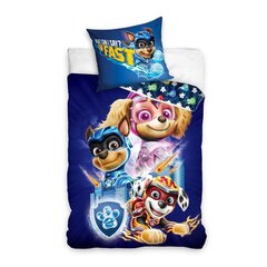 Pussilakanasetti Paw Patrol, 150 x 210 cm + tyynyliina 50 x 60 cm hinta ja tiedot | Vuodevaatteet lapsille | hobbyhall.fi