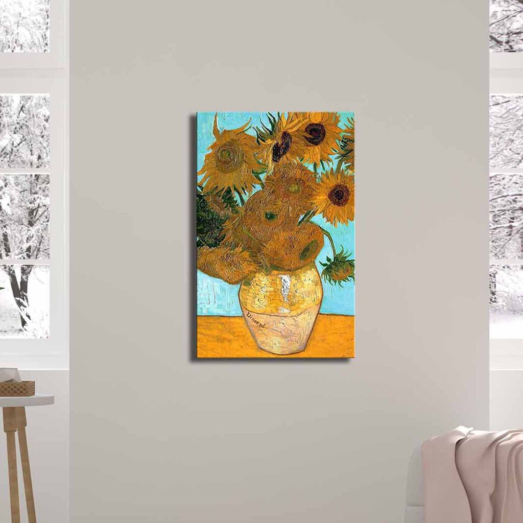 taulu Auringonkukka (Vincent Van Gogh) hinta ja tiedot | Taulut | hobbyhall.fi