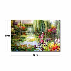 taulu Vesililjat (Claude Monet) hinta ja tiedot | Taulut | hobbyhall.fi