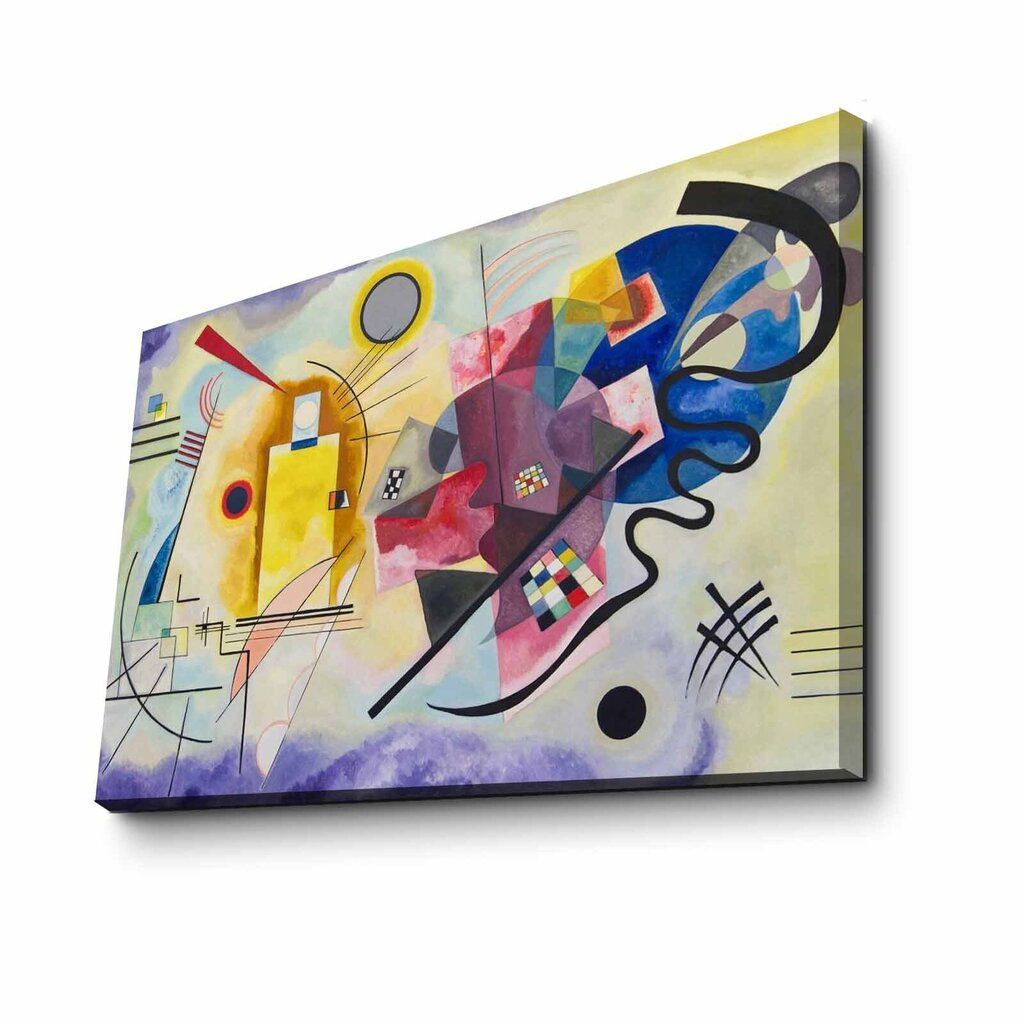 Taulu Jaune rouge bleu (Wassily Kandinsky) hinta ja tiedot | Taulut | hobbyhall.fi