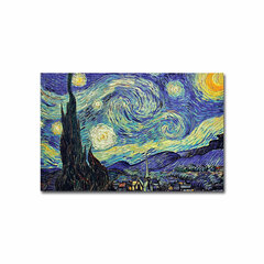 Taulu Starry Night (Vincent Van Gogh) hinta ja tiedot | Taulut | hobbyhall.fi