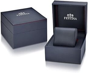 Festina Men Analog Quartz Clock, jossa on ruostumattomasta teräksestä valmistettu rannekoru F20360/2 hinta ja tiedot | Miesten kellot | hobbyhall.fi