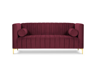 Kahden istuttava sohva Kooko Home Tutti, punainen/kulta hinta ja tiedot | Sohvat ja vuodesohvat | hobbyhall.fi