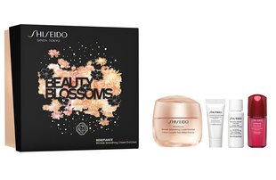 Shiseido Beauty Blossoms setti: kasvovoide, 50 ml + puhdistusvaahto, 5 ml + kasvovesi, 7 ml + kasvoseerumi, 10 ml hinta ja tiedot | Kasvovoiteet | hobbyhall.fi