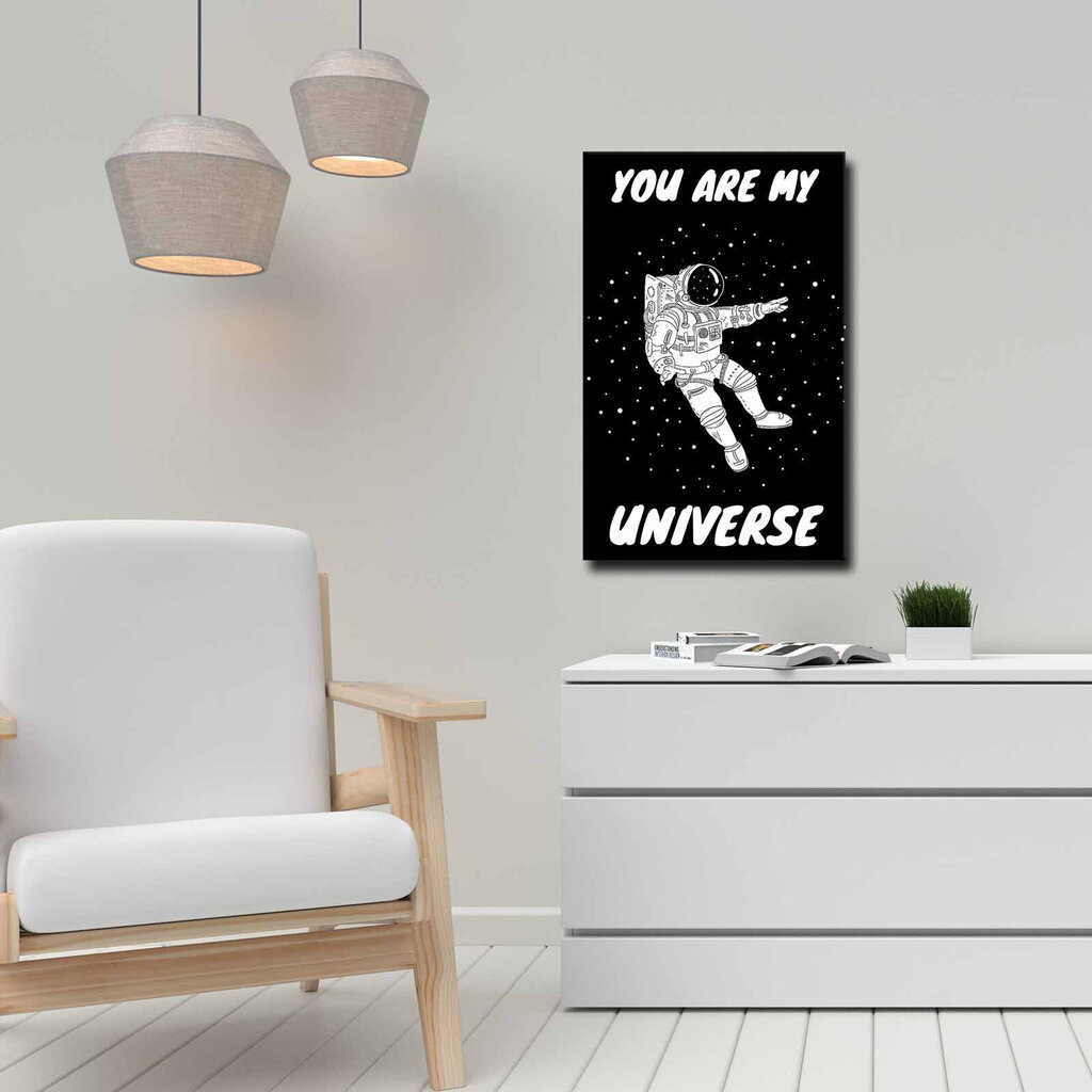 Taulu You Are My Universe hinta ja tiedot | Taulut | hobbyhall.fi
