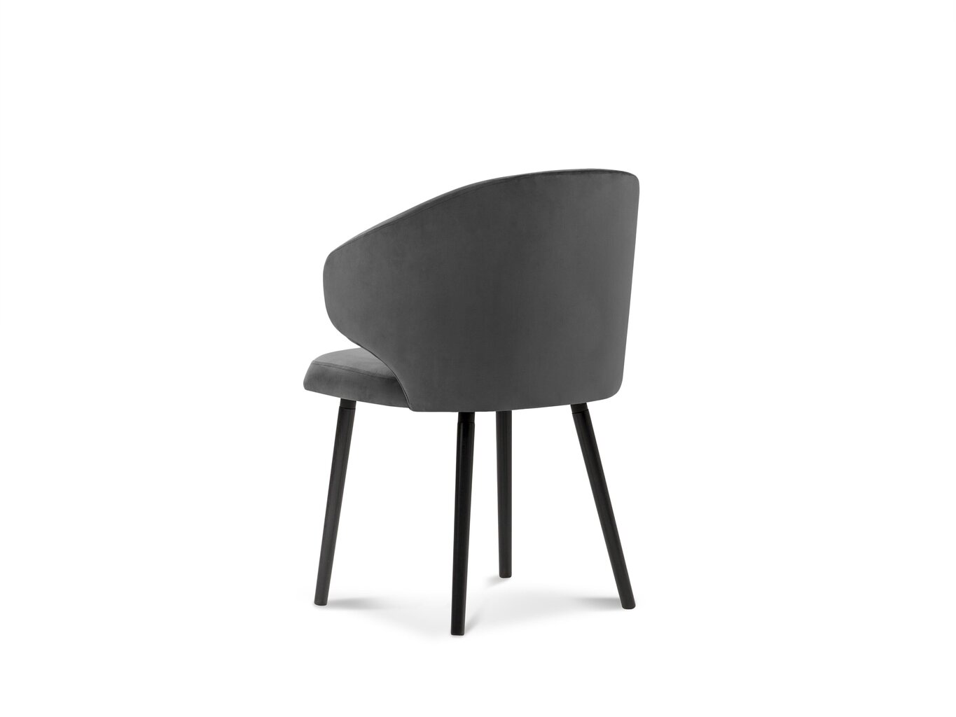 2 tuolin setti Windsor and Co. Nemesis, tummanharmaa hinta ja tiedot | Ruokapöydän tuolit | hobbyhall.fi
