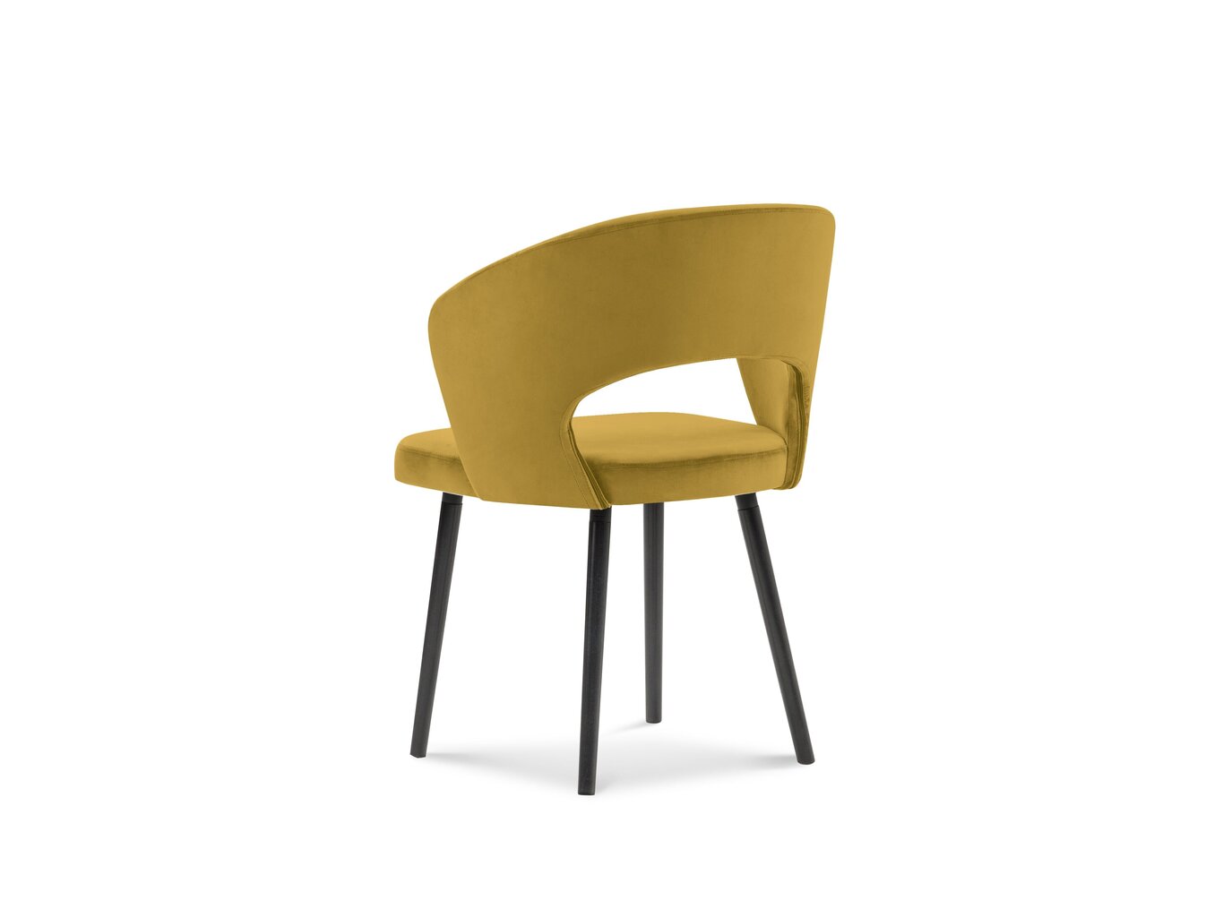 4 tuolin setti Windsor and Co Elpis, keltainen hinta ja tiedot | Ruokapöydän tuolit | hobbyhall.fi