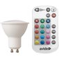 LED-lamppu Avide Smart RGB 4.2W GU10 230lm kaukosäätimellä hinta ja tiedot | Lamput | hobbyhall.fi