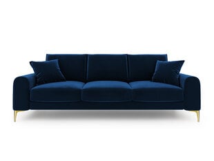Neljän istuttava sohva Mazzini Sofas Madara, sininen/kulta hinta ja tiedot | Sohvat ja vuodesohvat | hobbyhall.fi