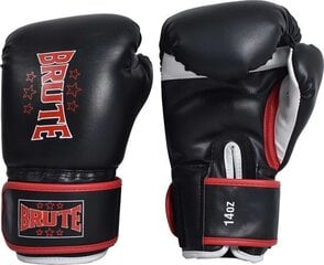 Nyrkkeilyhanskat Brute Thai Boxing Gloves, musta, 10 hinta ja tiedot | Brute Urheiluvälineet | hobbyhall.fi