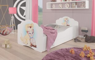 Lasten sänky ADRK Furniture Casimo, 70x140 cm, eri värejä hinta ja tiedot | Lastensängyt | hobbyhall.fi