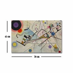 taulu koostumus 8 (Vassili Kandinsky) hinta ja tiedot | Taulut | hobbyhall.fi