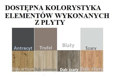 Lasten sänky ADRK Furniture Tiarro 90x200 cm, valkoinen/ruskea hinta ja tiedot | Lastensängyt | hobbyhall.fi