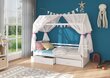 Sänky ADRK Furniture Rose 90 cm x 200 cm, harmaa hinta ja tiedot | Lastensängyt | hobbyhall.fi