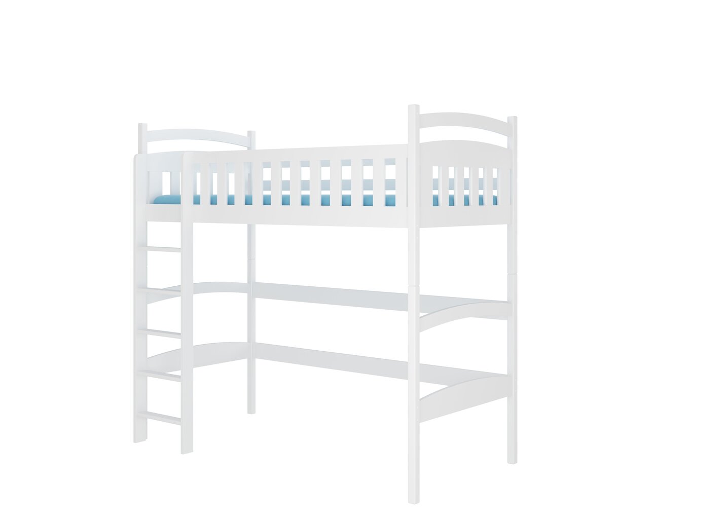 Parvisänky Adrk Furniture Miago 80x180 cm, valkoinen hinta ja tiedot | Lastensängyt | hobbyhall.fi