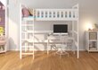 Parvisänky Adrk Furniture Miago 80x180 cm, valkoinen hinta ja tiedot | Lastensängyt | hobbyhall.fi