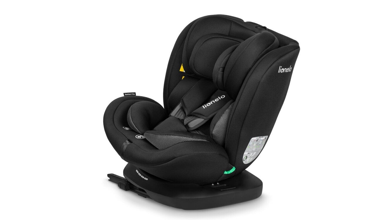 Turvaistuin Lionelo Bastiaan I-koko, 0-36 kg, Black Carbon hinta ja tiedot | Turvaistuimet | hobbyhall.fi